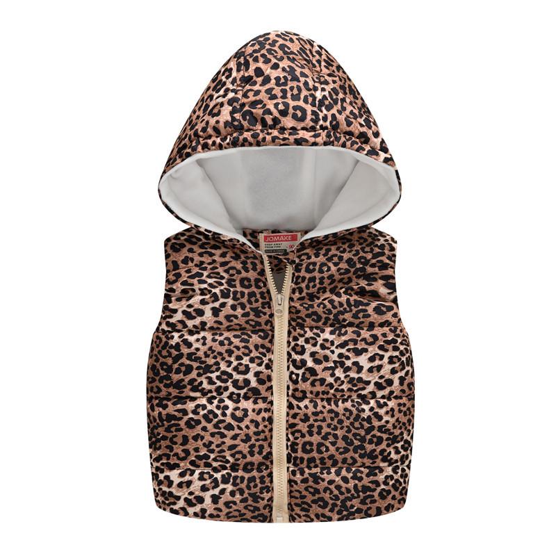 Coats | Multi Animal Print Longline Hooded Gilet  –  Womens Clothing Coats