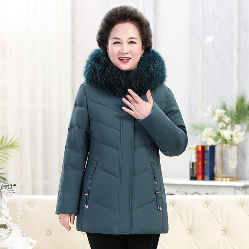 Coats | Navy Petite Fur Hood Puffer Coat  –  Womens Clothing Coats