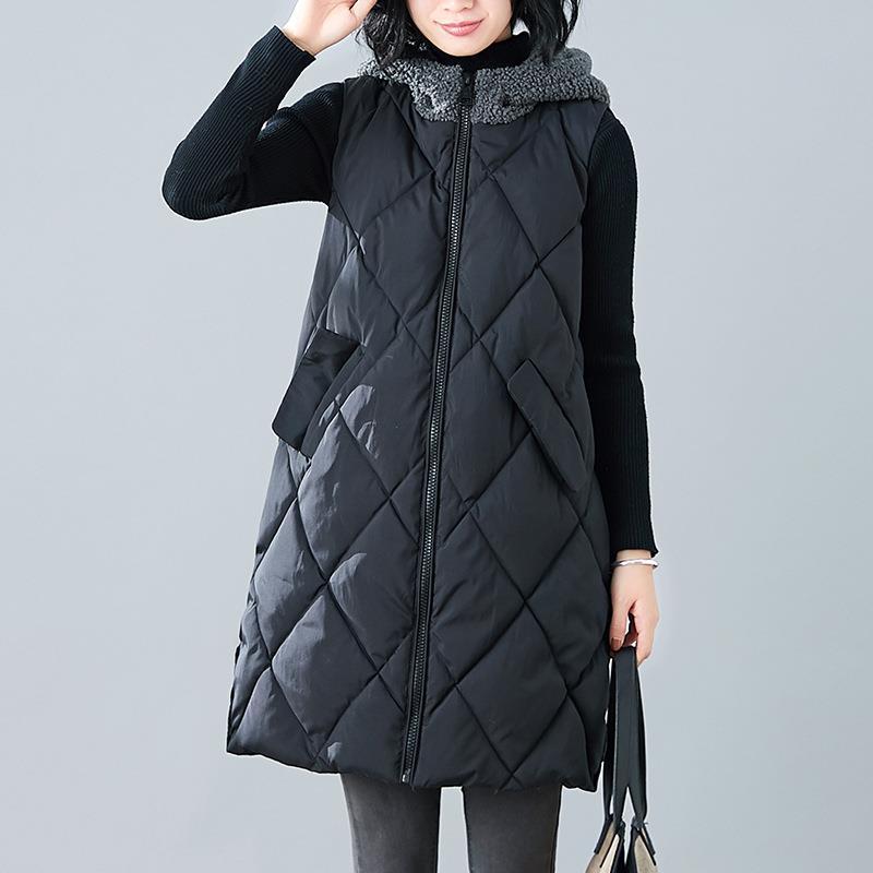 Coats | Steel Blue Diamond Quilted Padded Gilet  –  Womens Clothing Coats