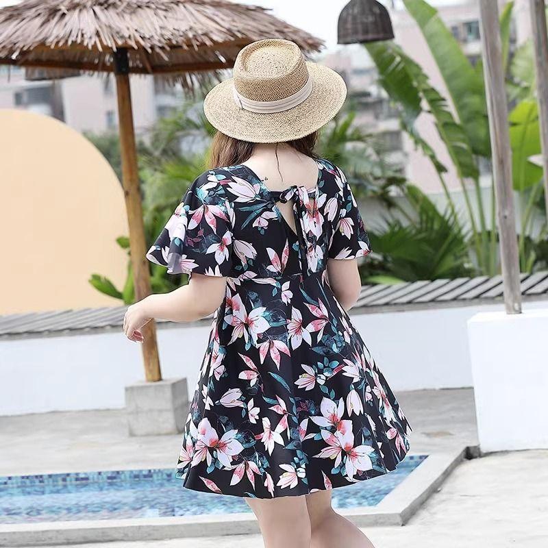 Dresses | Black Curve Cold Shoulder Floral Wrap Dress  –  Womens Clothing Black