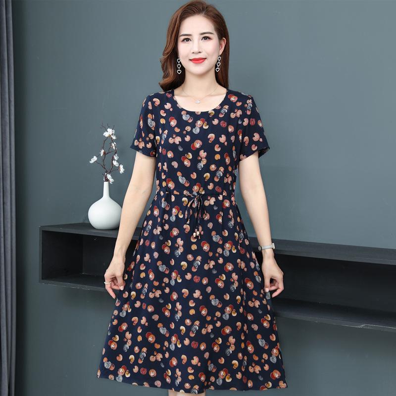 Dresses | Black Floral Print Frill Hem Dress  –  Womens Clothing Black