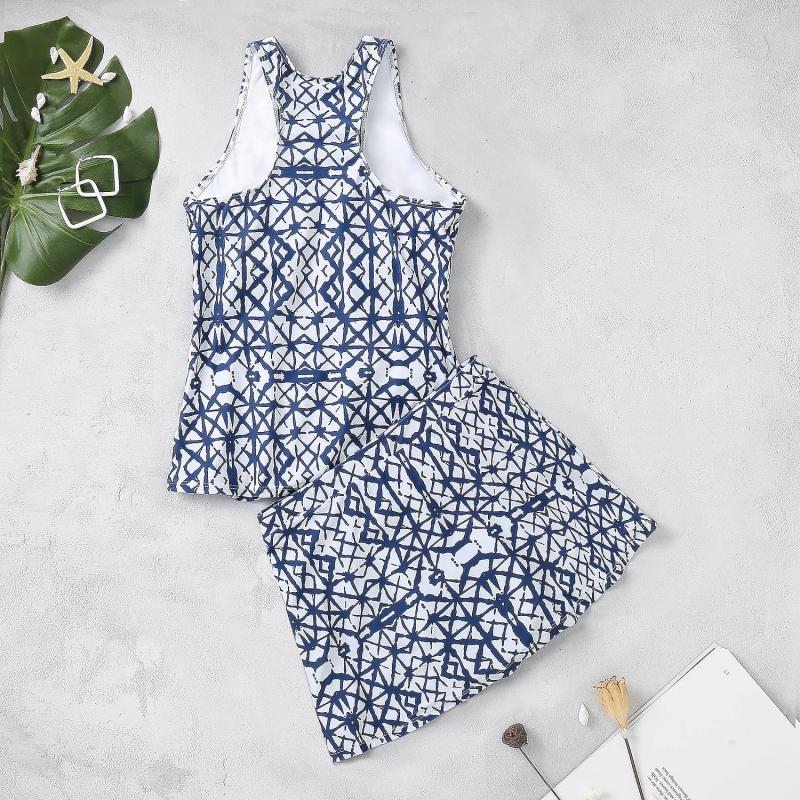 Dresses | Blue Petite Geometric Knot Detail Bodycon Dress  –  Womens Clothing Blue