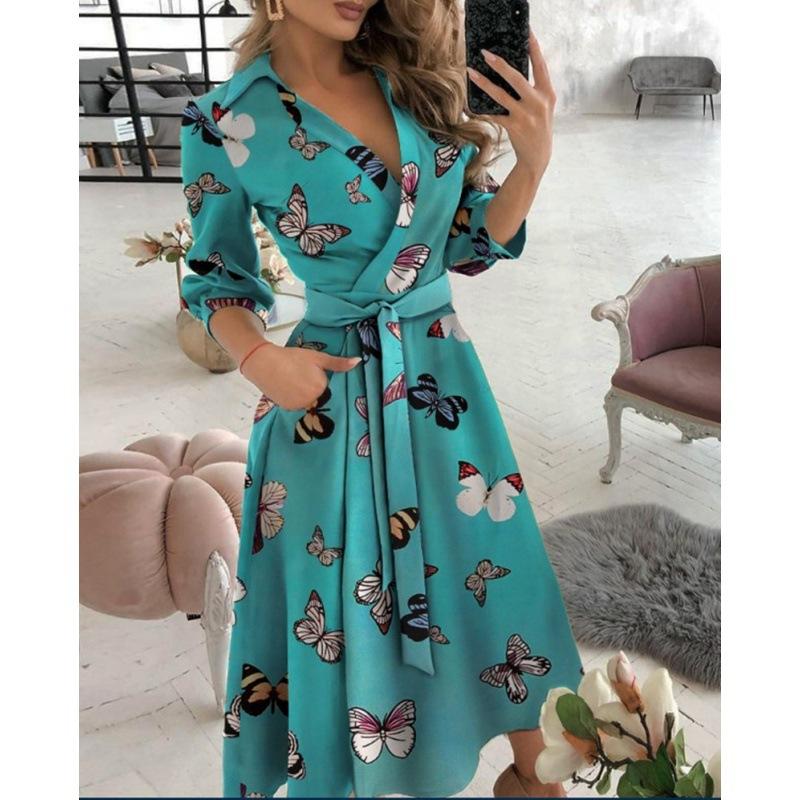 Dresses | Green Floral Button Through Maxi Dress  –  Womens Clothing Dresses