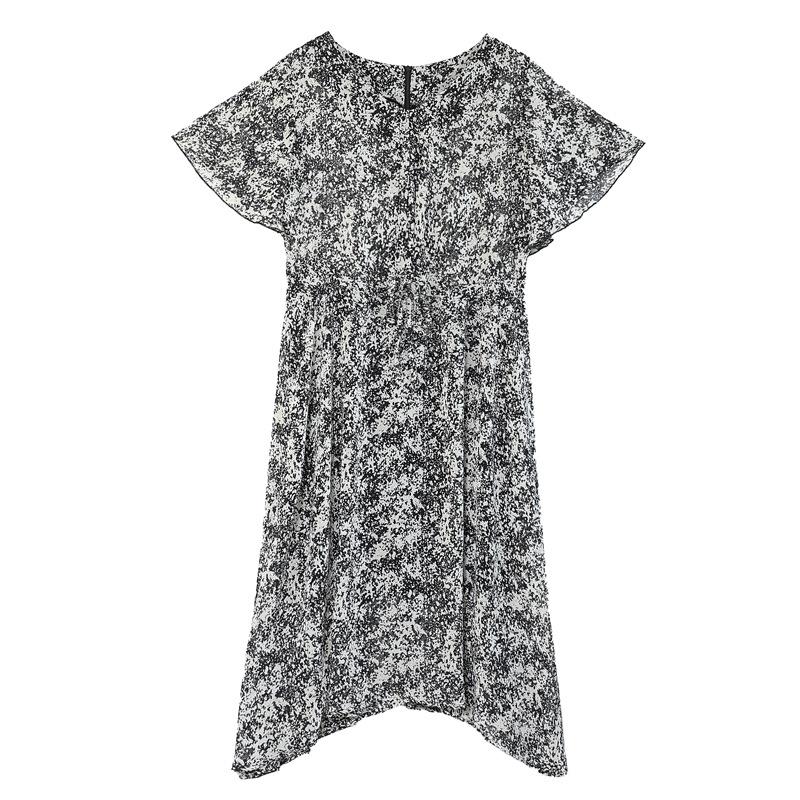 Dresses | Ivory Floral Print Swing Dress  –  Womens Clothing Dresses