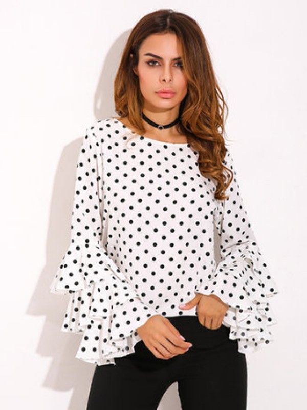 Dresses | Ivory Spot Print Shift Dress  –  Womens Clothing Dresses