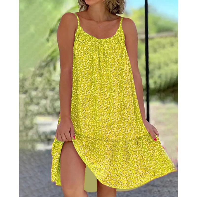 Dresses | Lime Petite Paisley Tiered Cotton Midi Dress  –  Womens Clothing Dresses