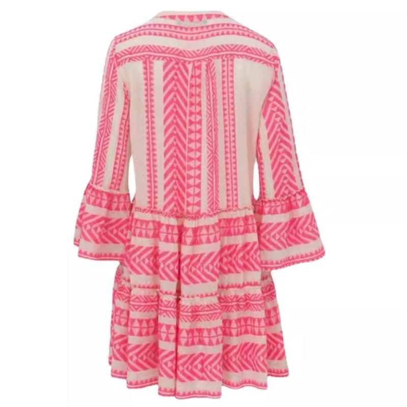 Dresses | Multi Aztec Print Smock Dress  –  Womens Clothing Dresses