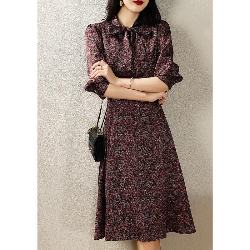 Dresses | Navy Petite Paisley Stretch Midi Dress  –  Womens Clothing Dresses