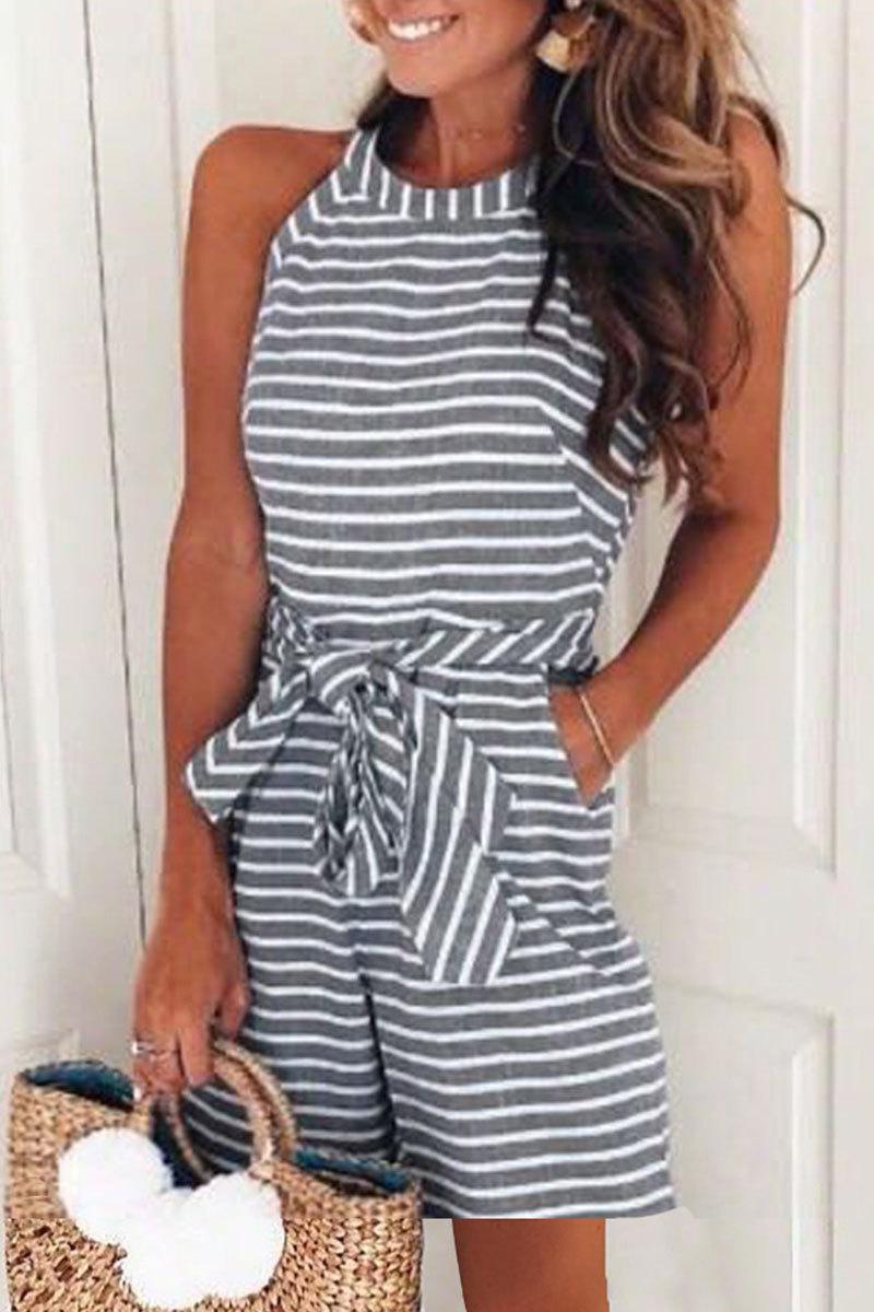 Dresses | Navy Striped Draw Cord Maxi Dress  –  Womens Clothing Dresses