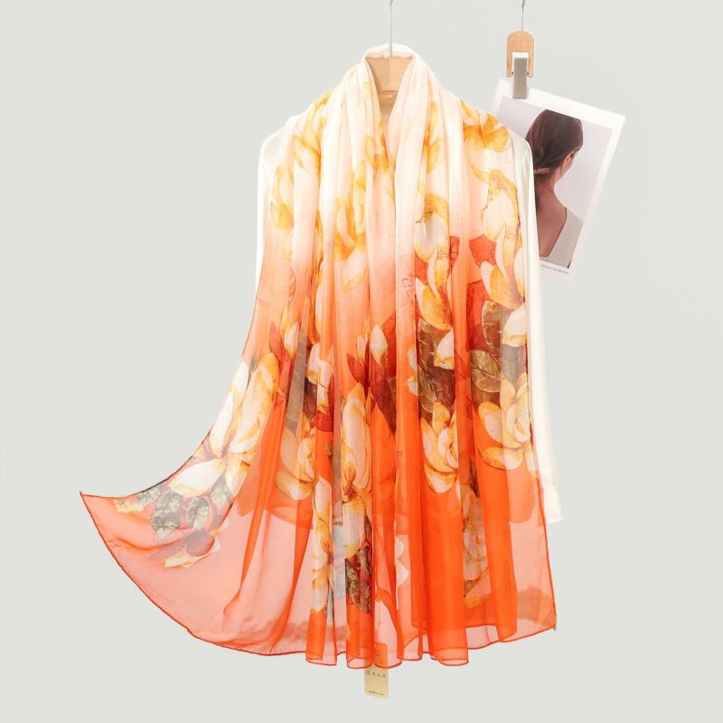 Dresses | Orange Floral Print Pleated Swing Dress  –  Womens Clothing Dresses