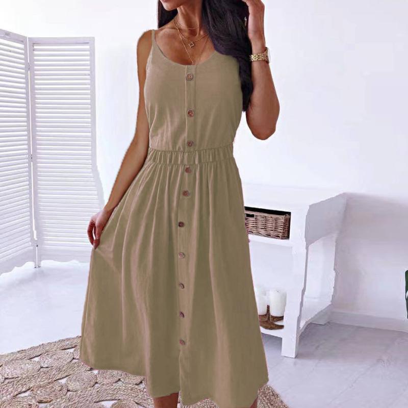 Dresses | Pea Green Shirred Lace Detail Sundress  –  Womens Clothing Dresses