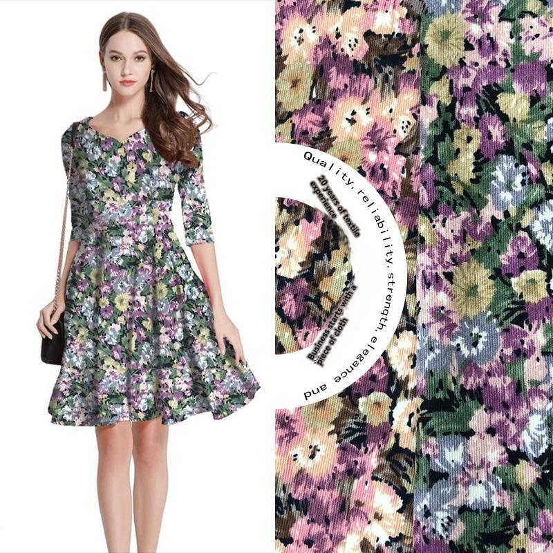 Dresses | Purple Petite Floral Print A-Richard Badders Stretch Dress  –  Womens Clothing Dresses