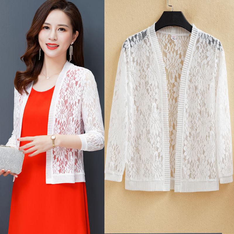 Jackets | Cream 3/4 Sleeve Floral Lace Blazer Jacket  –  Womens Clothing Cream