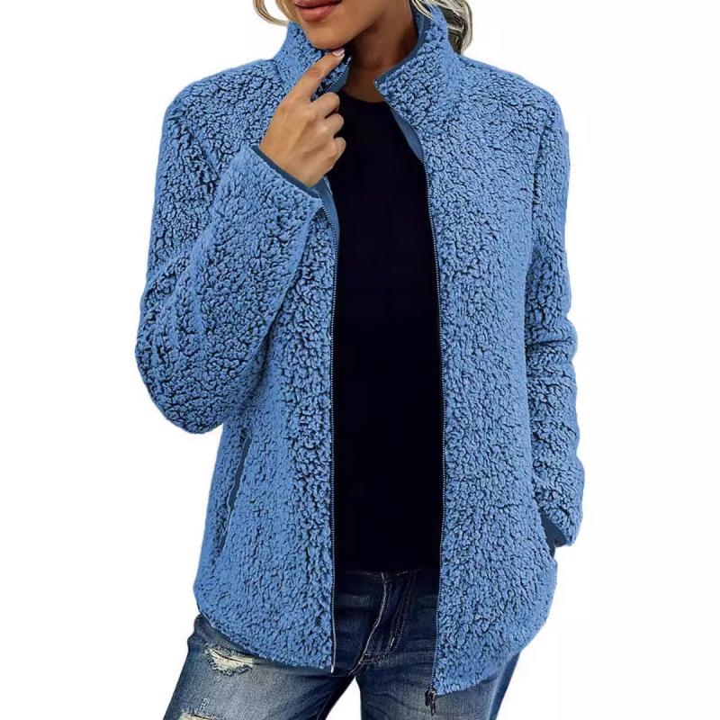 Jackets | Jade Soft Sherpa Fleece Jacket  –  Womens Clothing Jackets