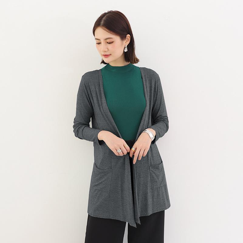 Knitwear | Khaki Soft Knit Cardigan  –  Womens Clothing KHAKI