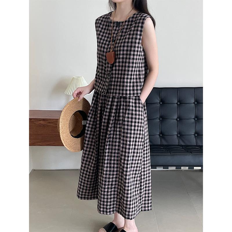 Skirts | Black Gingham Check Tiered Maxi Skirt  –  Womens Clothing Black