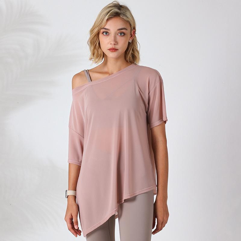 Tops | Light Pink Curve Plain Hanky Hem Top  –  Womens Clothing Light Pink