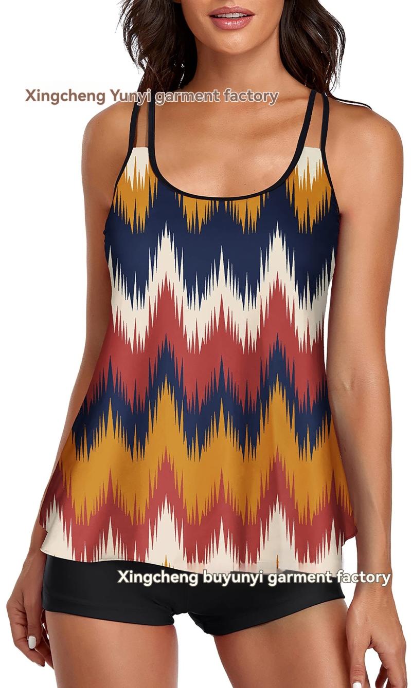 Tops | Lime Contrast Zig Zag V-Neck Stretch Cami Top  –  Womens Clothing Lime