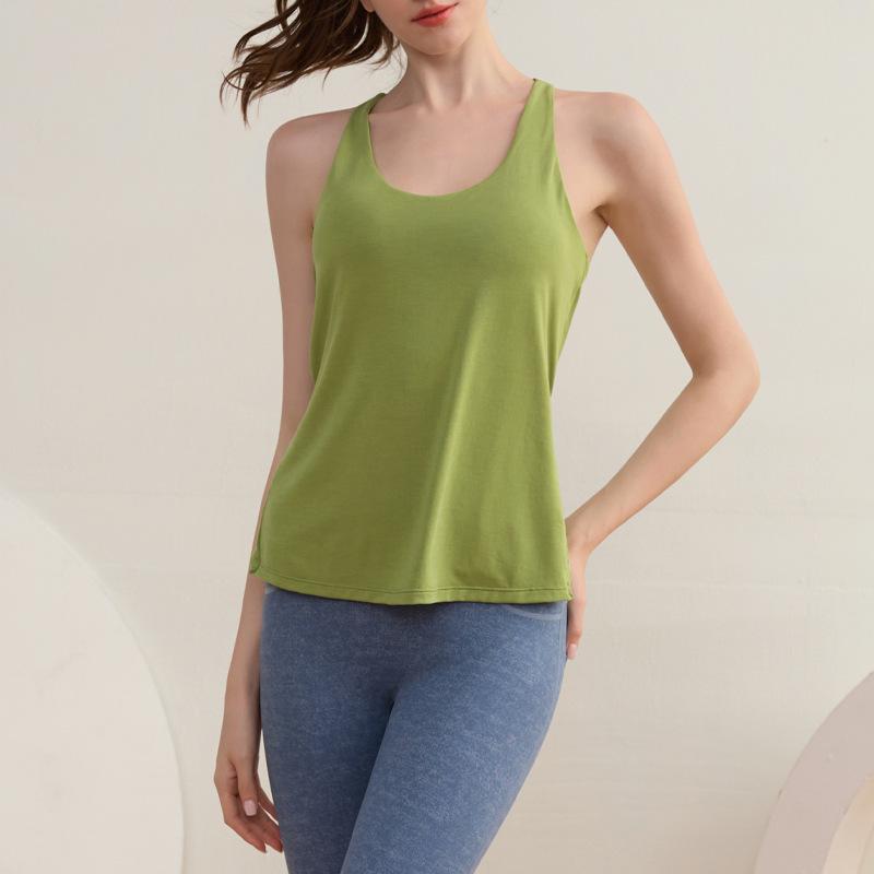 Tops | Lime Sleeveless Cross Back V-Neck Chiffon Cami  –  Womens Clothing Lime