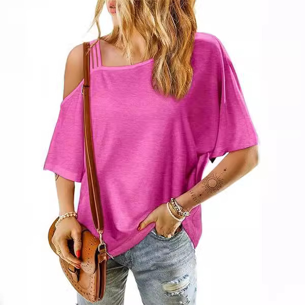 Tops | Pink Burnout Tropical Leaf Overlay Top  –  Womens Clothing PINK