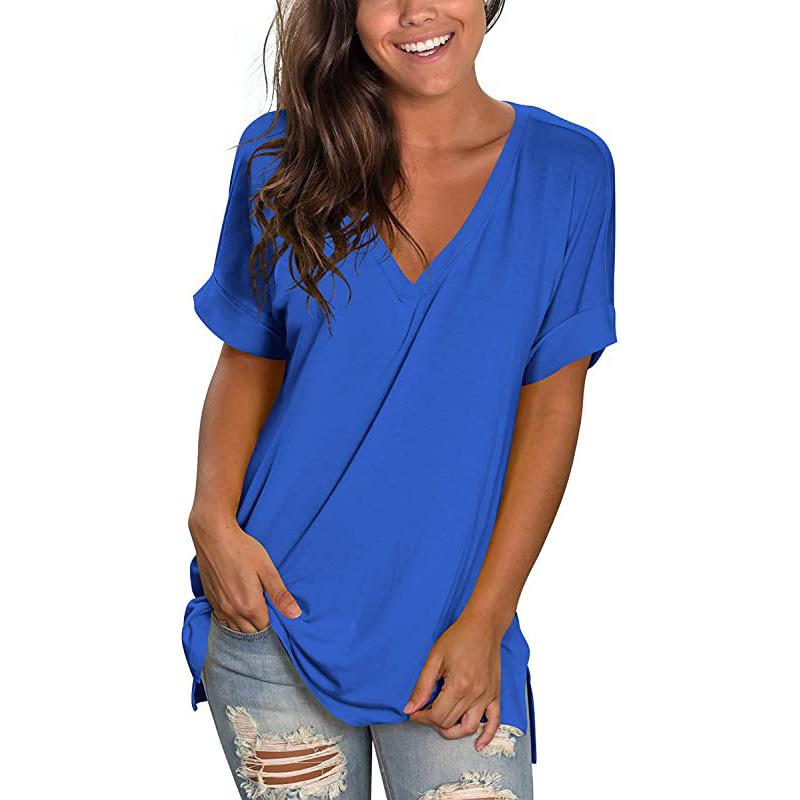 Tops | Royal Blue Curve Sparkle Embellished Split Sleeve Top  –  Womens Clothing Royal Blue