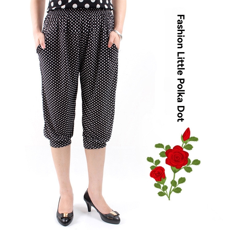 Trousers | Khaki Petite Spot Print Stretch Culottes  –  Womens Clothing KHAKI