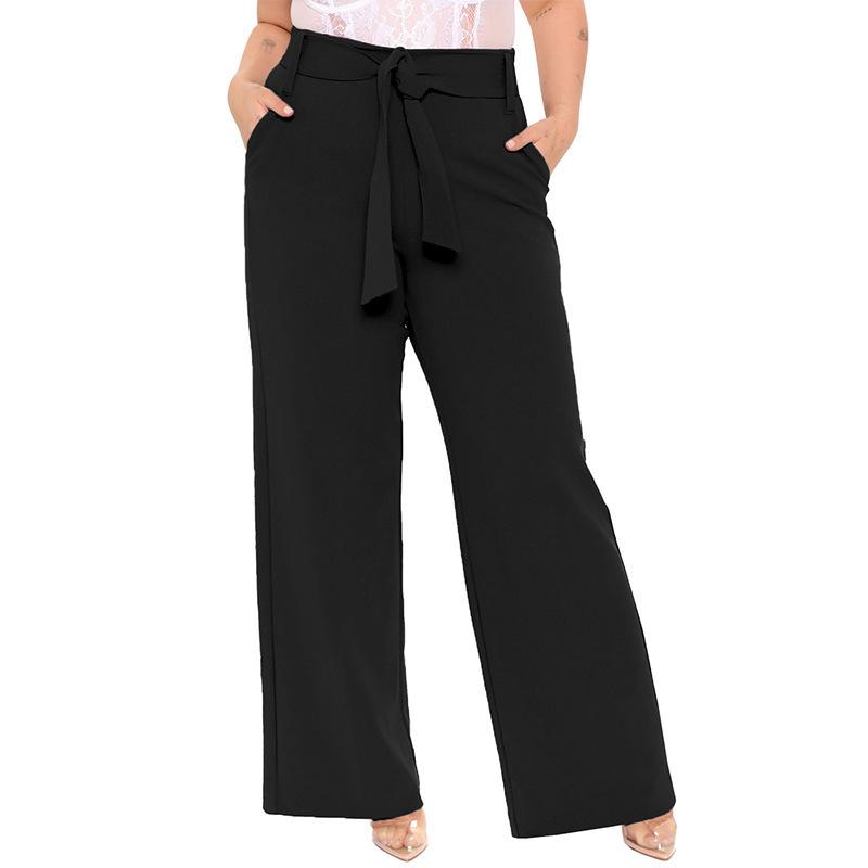 Trousers | Rose Tie Detail Stretch Waist Culottes  –  Womens Clothing Rose